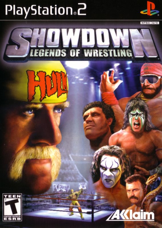 Showdown: Legends of Wrestling box art for Xbox
